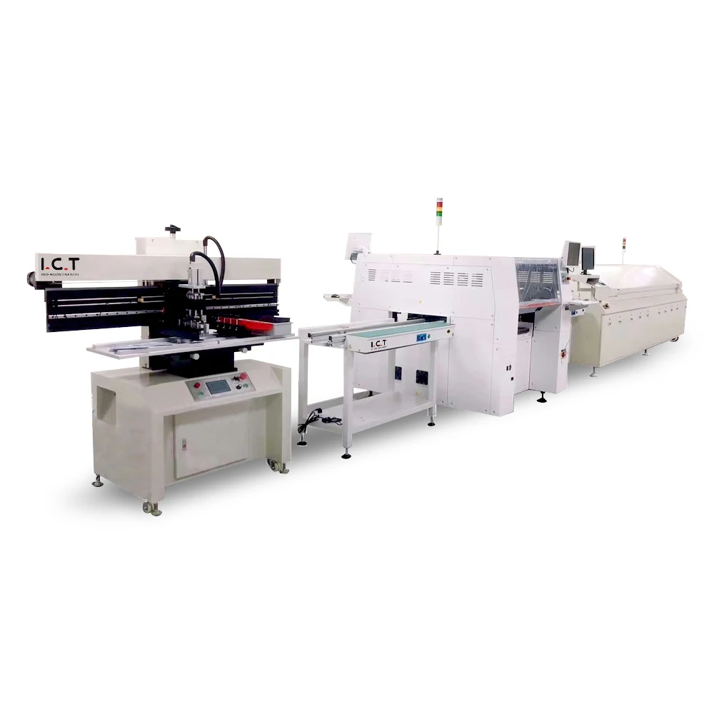 Full Automatic SMT Semi Automatic Led Bulb Assembly Line Machine Solar Panel Production Turnkey Solutions Led Assembled Line