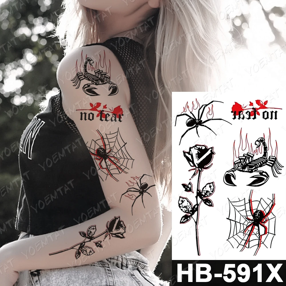 SPIDER TATTOO DESIGN /मकड़ी टैटू /Small tattoo design - YouTube