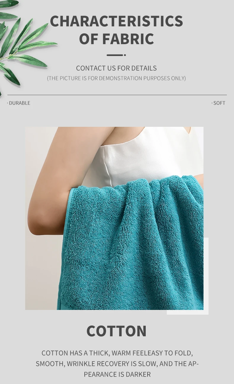 Custom 100 Cotton Towel Thick Towel Bathroom Face Shower Towels For