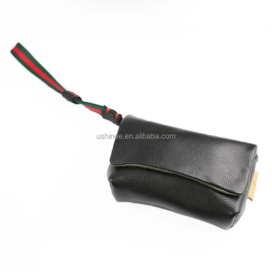 Genuine Leather Mini Small Camera Soft Bag Case for Sony Canon Digital Camera DC
