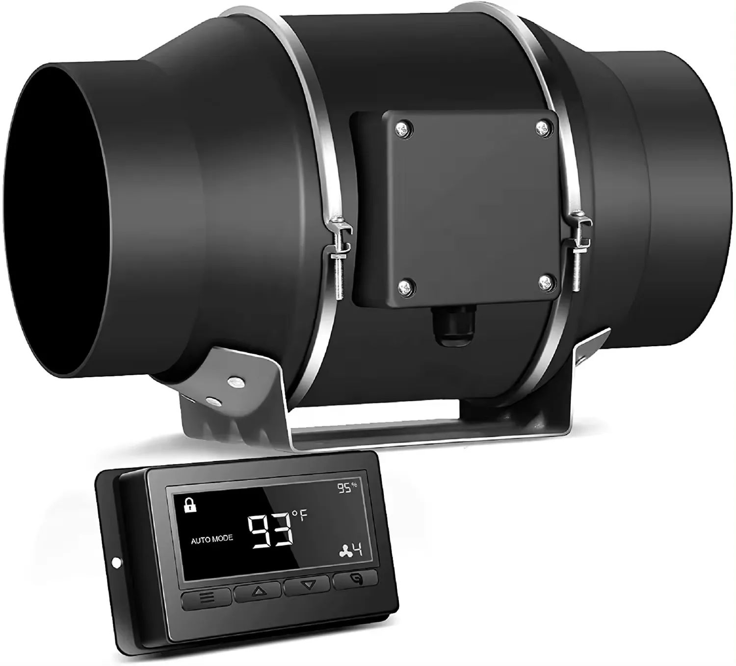 Duct Fan With Speed Controller 110v 220v Ventilation Fan For Grow Tent