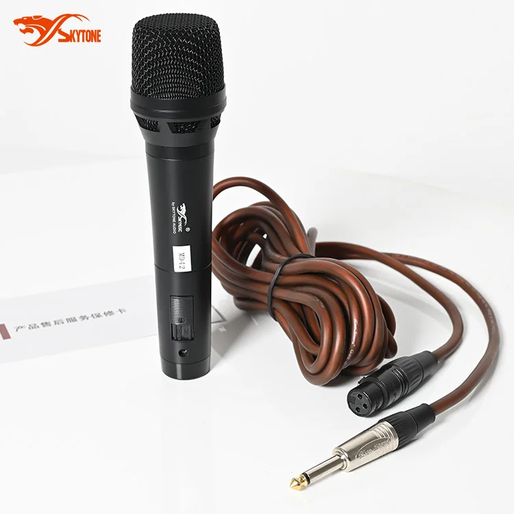 Skytone MD42 Dynamic Wire Microphone with Cable Cord Microphone Pro Audio
