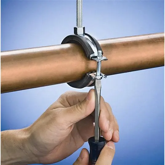 Joint Pipe Clamp with Nut M8 M10 THREADED HVAC System and Accessories