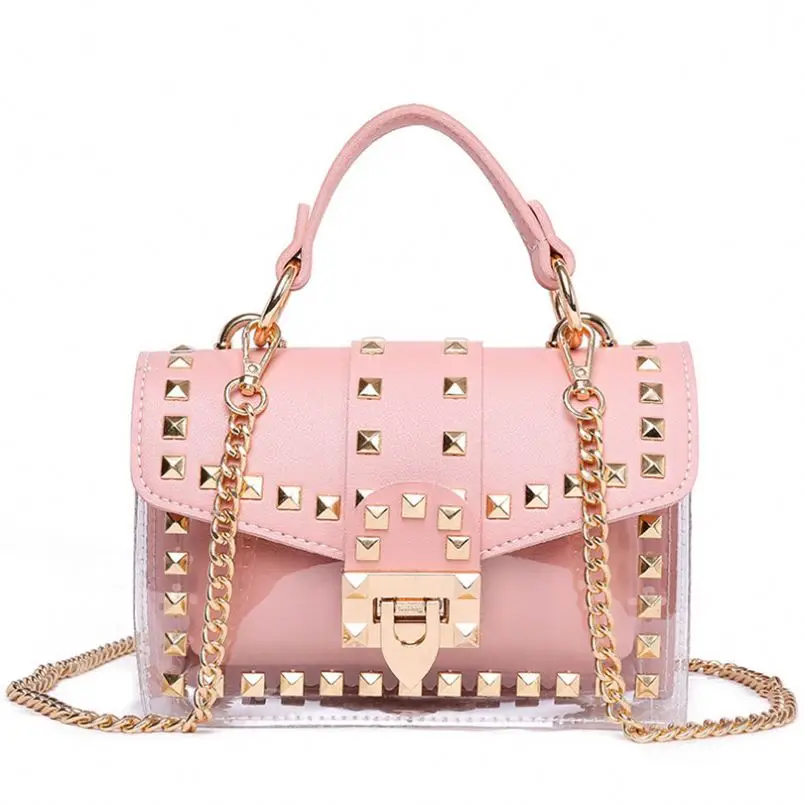 designer clear tote bolsas