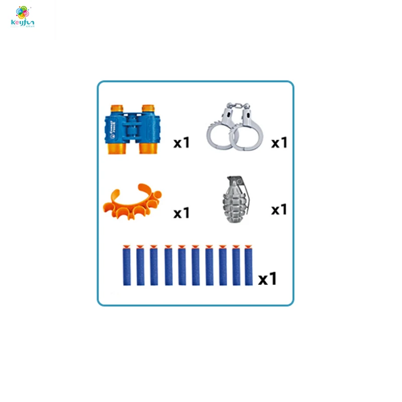 Soft EVA Bullet Blaster Gun Set with Darts Shooting Game Foam Toy Guns for Boys Kids Gifts