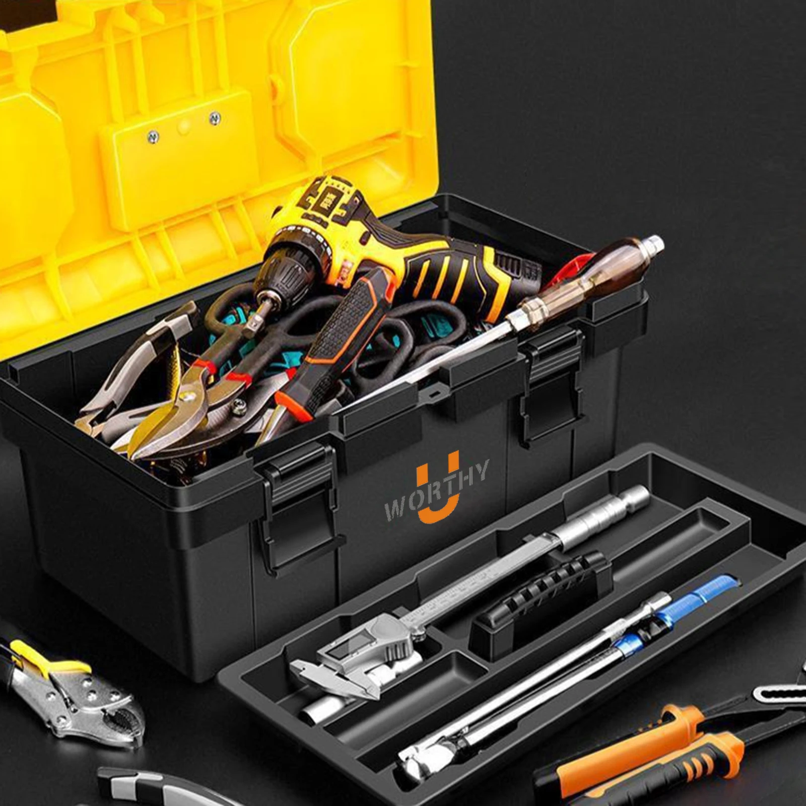 U-WORTHY Tool Box Set - Organize Your Tools Efficiently