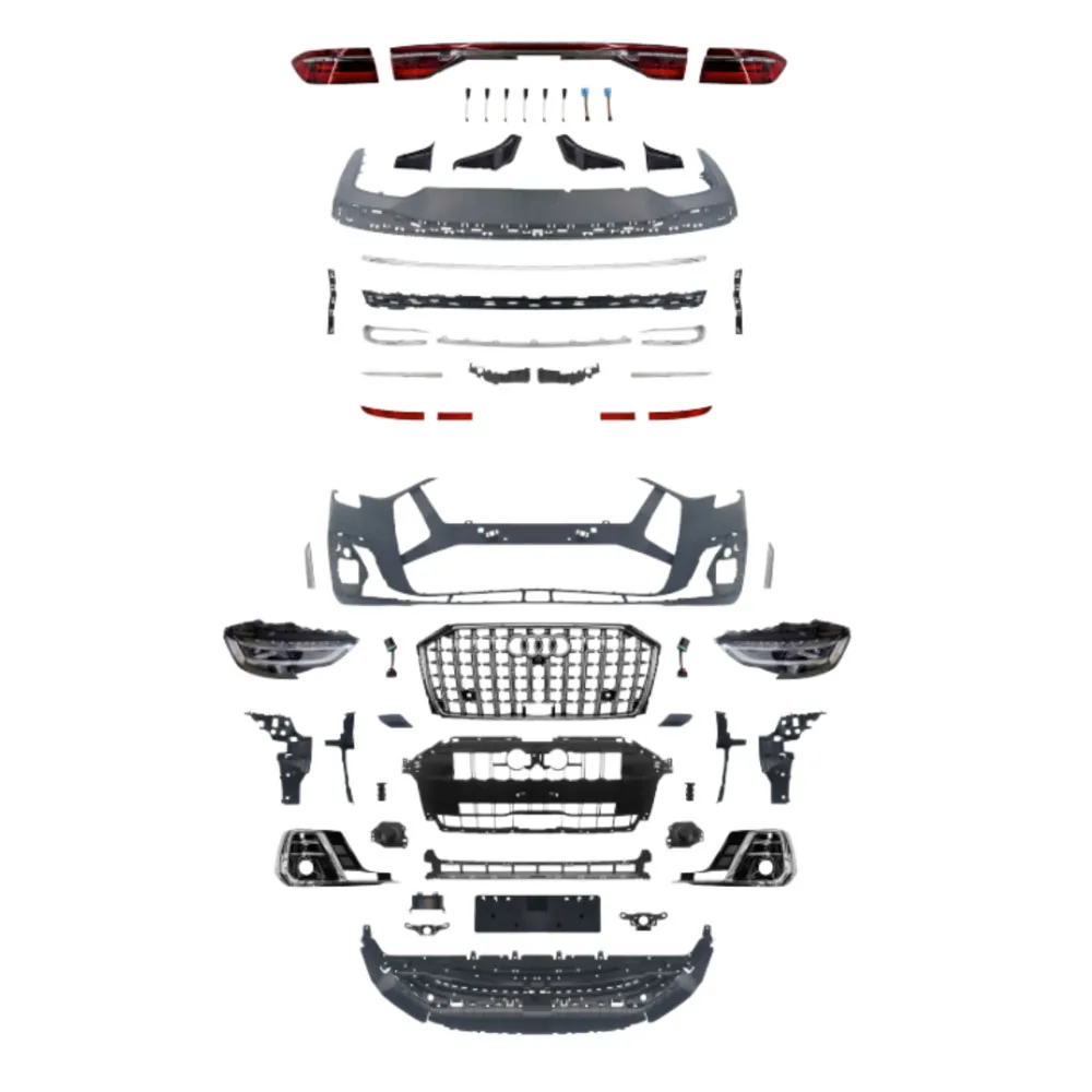 KEBEL Bodykit for Audi A8 D5 2018-2022 Upgrade to D5PA-Horch 2023+ Old to New Change Lamp  Aftermarket Parts