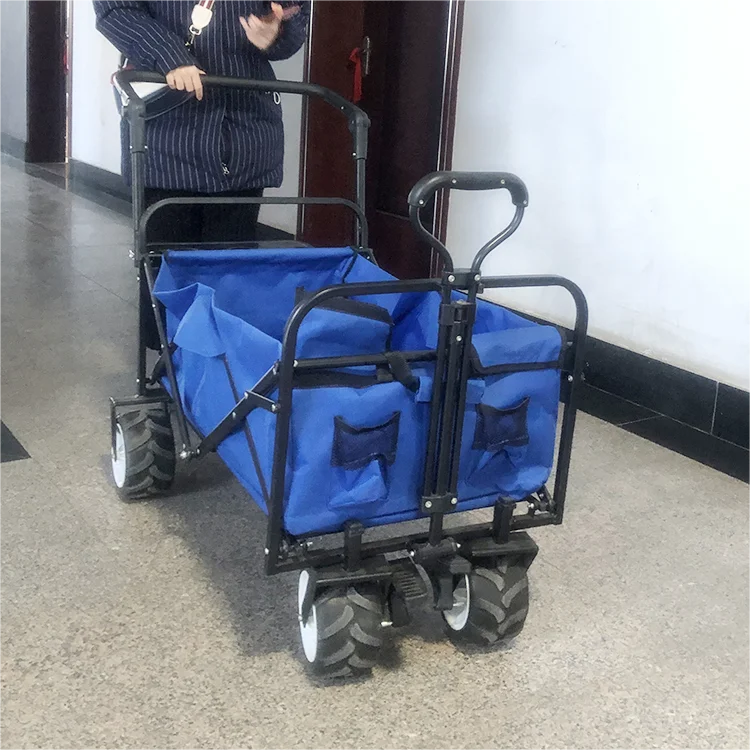 Открытый универсал пляжный сад кемпинг Пляжная тележка с надувными колесами для