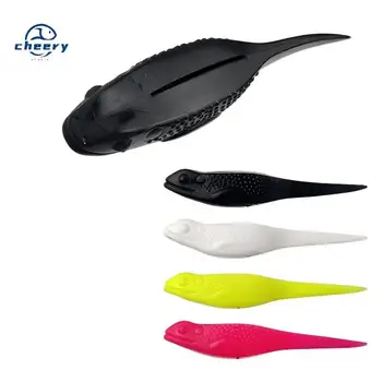 CHEERY Fishing Bait Floating Lure Tadpole Soft Bait Set Bass Trout Lure Crank Hook for Beach River Lake Fishing – Soft Lure – view 2
