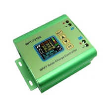 MPPT Solar Charge Controller LCD Display Lithium Battery 24V 36V 48V 60V 72V Boost 0-10A Solar Panel Charger Regulator MPT-7210A