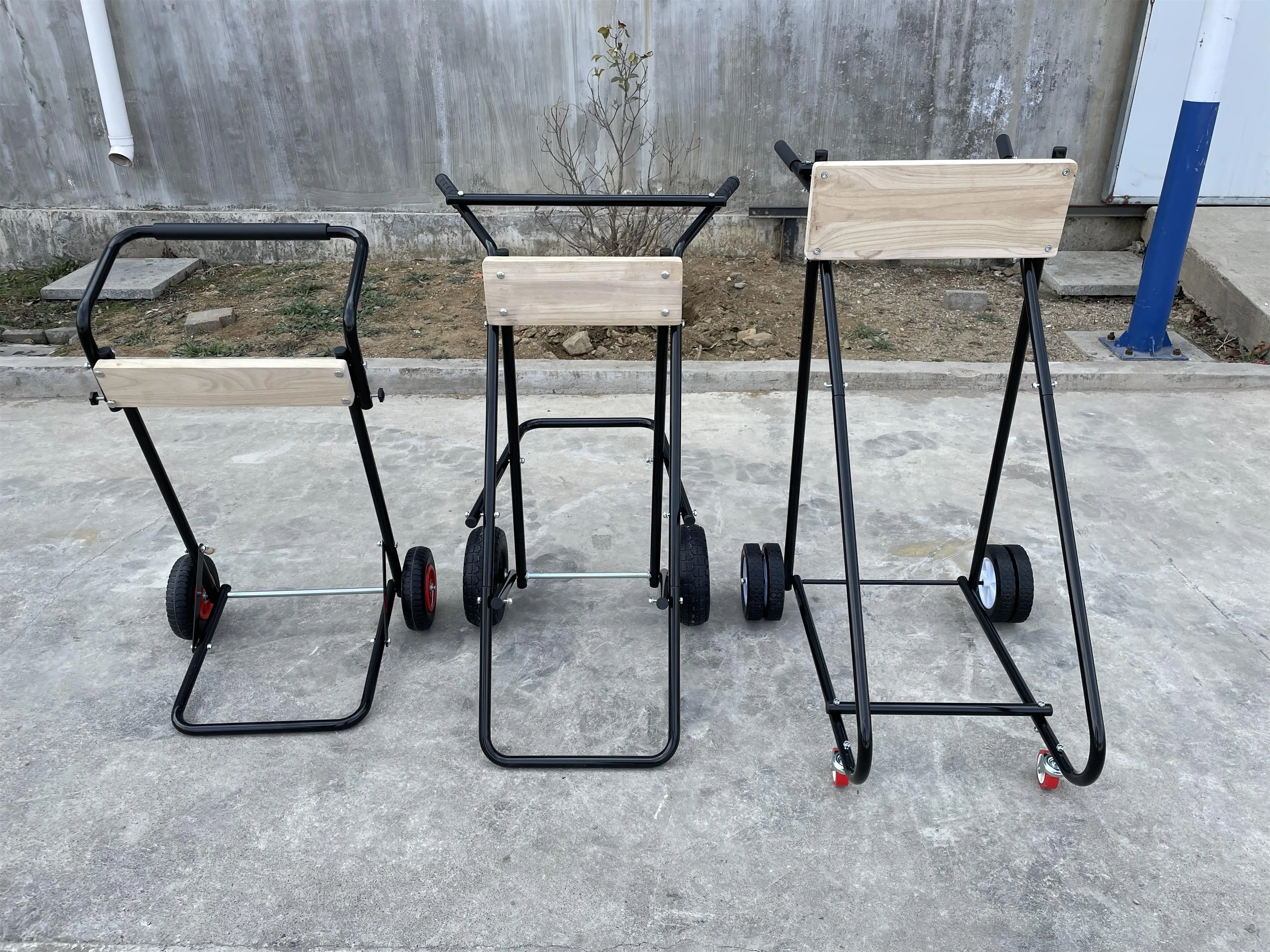 Boat Engine Stand Rack Outboard Motor Carrier