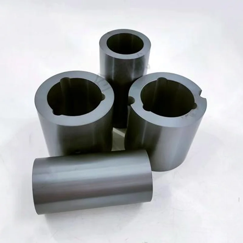 Processing Custom Silicon Carbide Sealing Ring SIC High Temperature Wear-resistant Water Pump Bushings