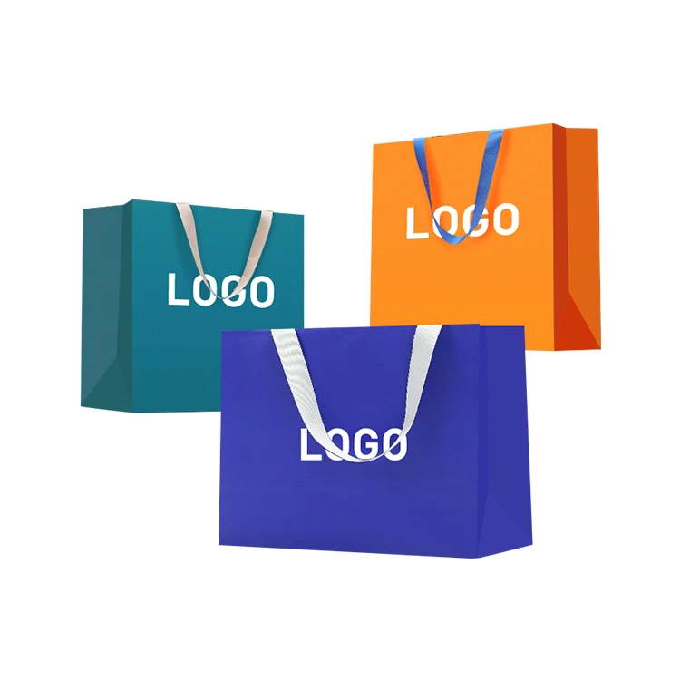 Gift Wrapping Paper Bag Clothing Shopping Bag Custom Gift Paper Bags