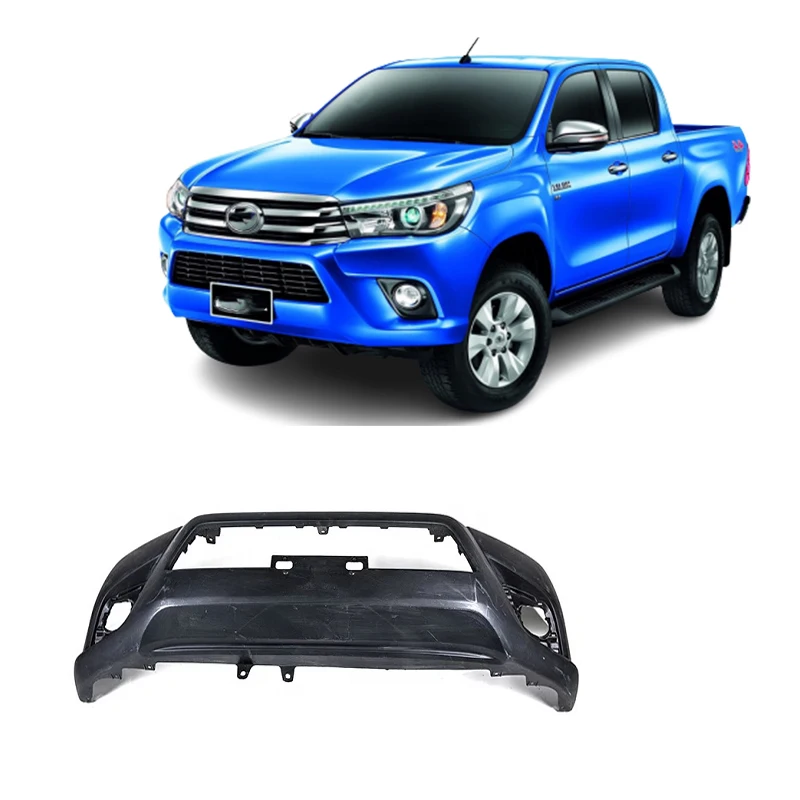 auto parts car bumpers front bumper cover for TOYOTA hilux REVO 2015 2016 2017