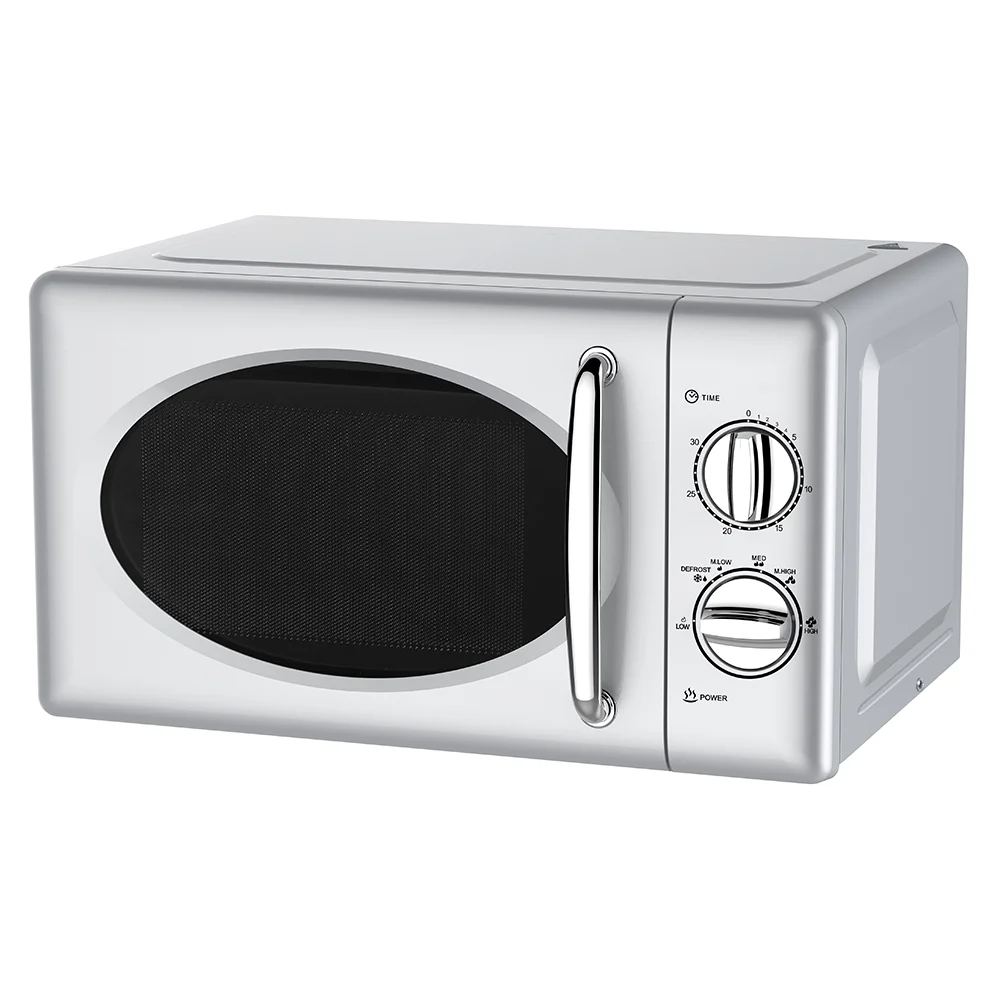 20L Household Microwave Oven Small Authentic Multi-function Microwave Oven  Mini Turntable Mechanical Microwave Oven