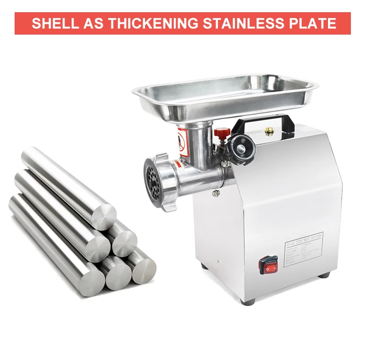 Restaurant #304 Stainless Steel Making Machine Meat Mincer Grinder Meat Cutting Machine supplier