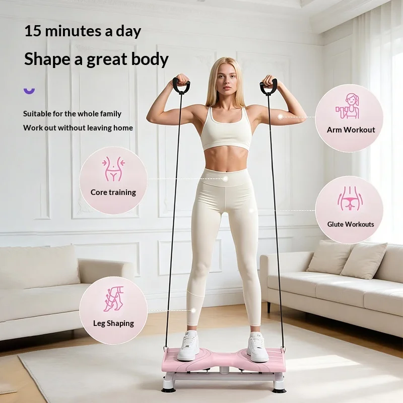 Multifunctional Mechanical Waist Twist Machine with Pull Cord Silent Design product detail 2