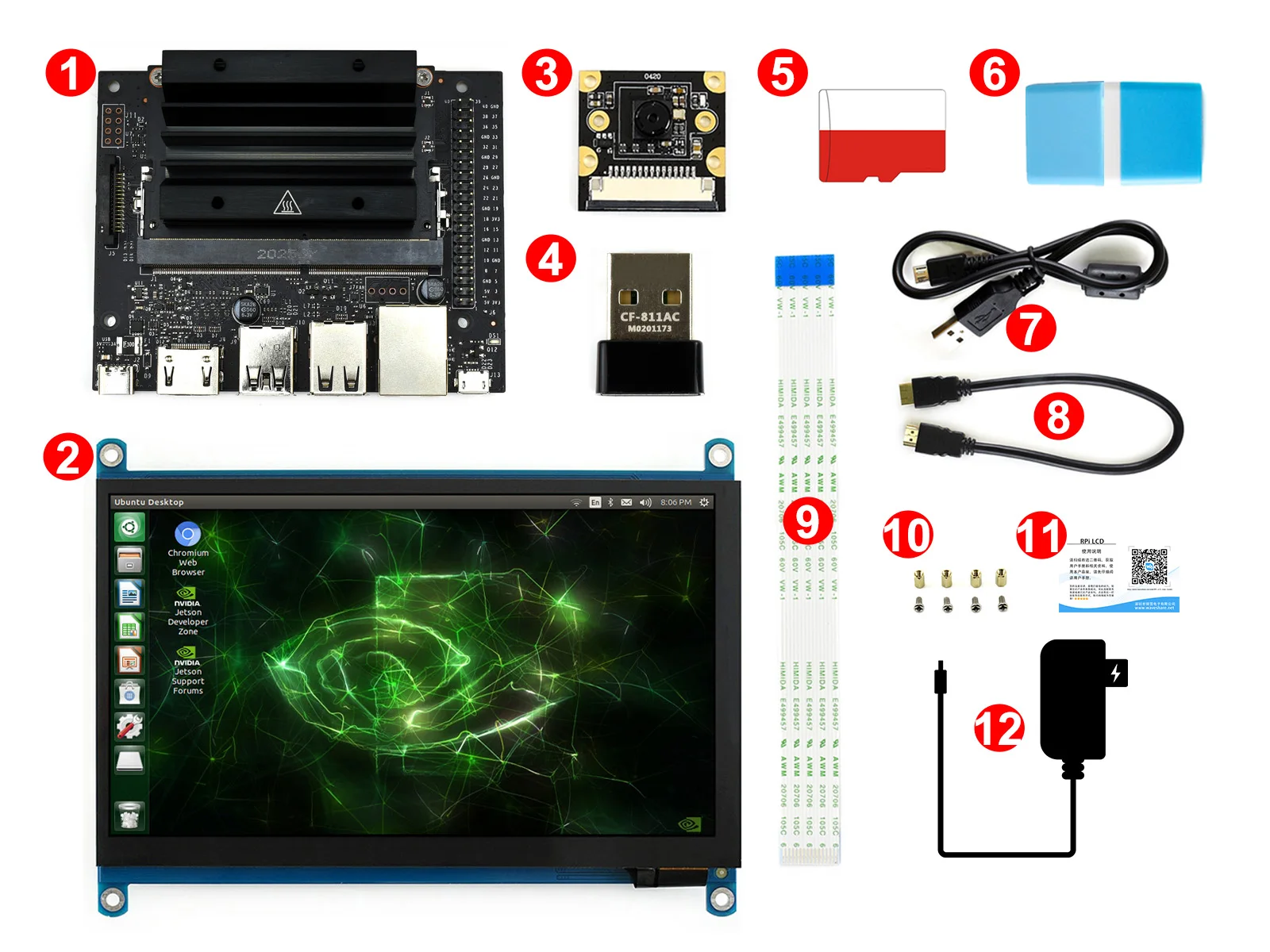 NVIDIA Jetson Nano 2GB 開発キット 2個セット NVIDIA Jetson Nano 2GB Development Pack for Robotics Learning