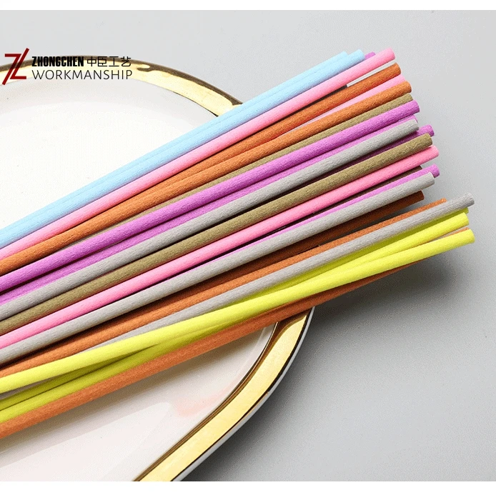Promotion Pink Reed Fiber Diffuser Sticks Popular Fragrance Diffuser Synthetic pink Reed Sticks