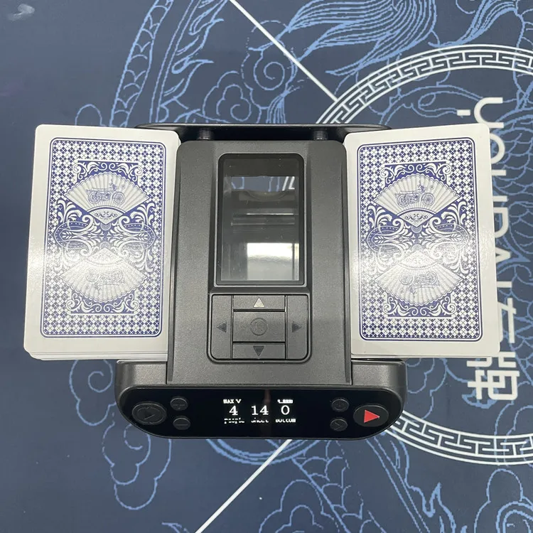 Automatic Cards Shuffler and Dealer Machine Distributing Dealing Tool for Casino Gambling Poker Game