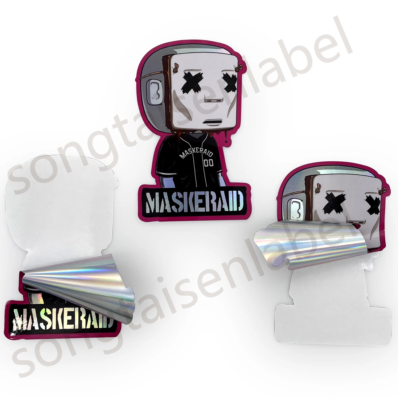 Индивидуальные стикеры большого размера с вырезанными краями для резки домашних животных виниловые наклейки индивидуальным