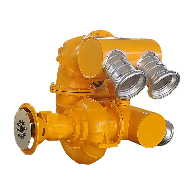 Wear resistant and corrosion-resistant diesel engine driven flood control emergency pump