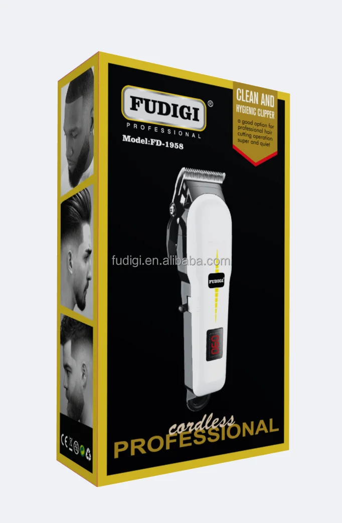Fudigi Fd1958 New Rechargeable Professional Cordless Wireless Hair Trimmer  - Buy Hair Trimmer,Cordless Hair Trimmer,Hair Trimmer Men Professional  Rechargeable Product on Alibaba.com