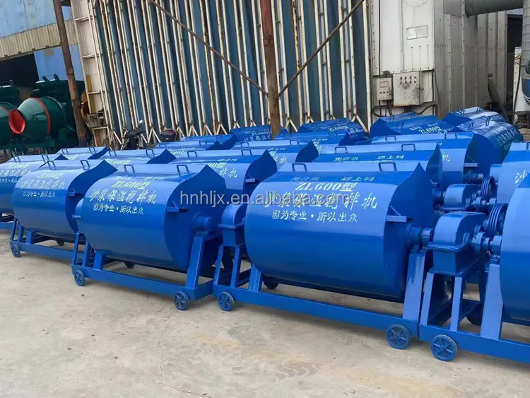 Zl500 Mobile Rollover Mortar Mixer Electric Horizontal Concrete Mortar