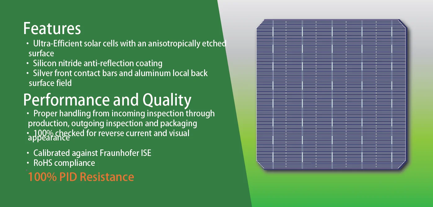 5BB mono solar cell 1