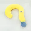 Almohada con signo de interrogación - Amarillo crema