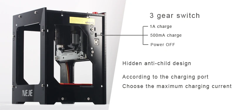 3D Engraving Machine Neje DK-8-KZ - Precision & Speed