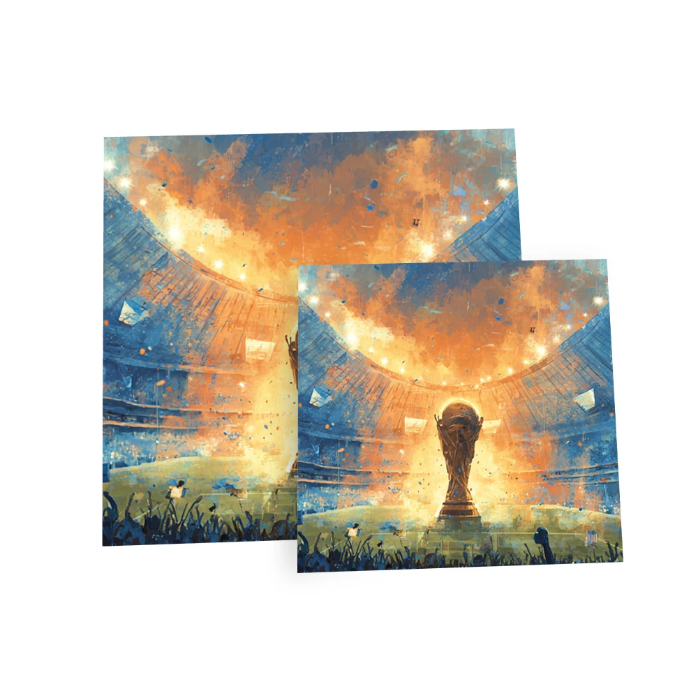 Customizable Printed Wrap Paper Enhancing Restaurant Offerings for Football Events and Assisting Cinema Snack Preparation Teams