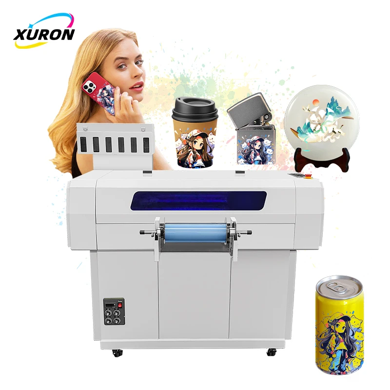 High-Resolution Automatic UV LED DTF Inkjet Printer Multisurface Multicolor Custom T-shirt Poster Innovations New Condition