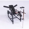 Silla negra + silla sexual + pieza de artillería controlada a distancia + soporte para varilla AV