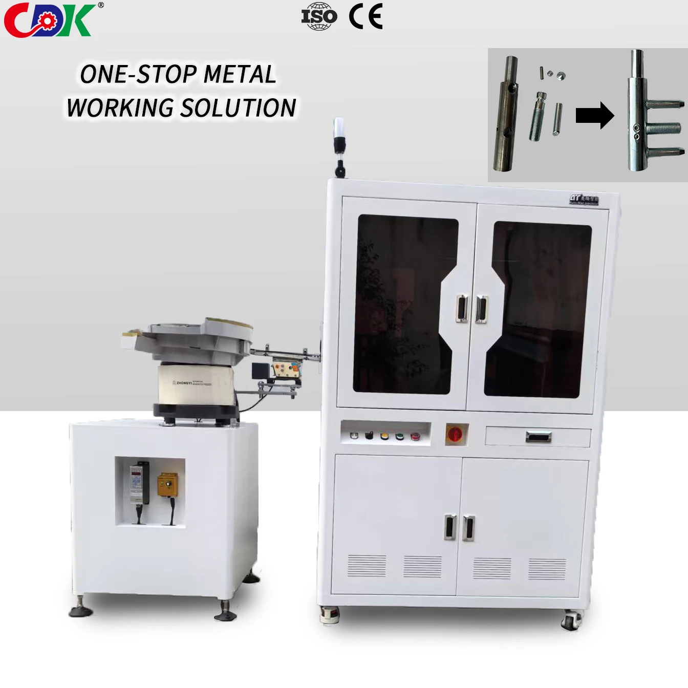 Kit Assembly Machine Custom-Built Automatic Assembly Machine with Rotary Table Integration ...