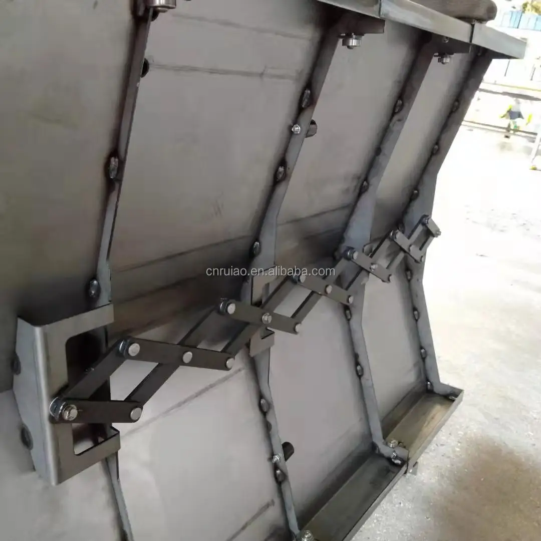 steel guardway linear rail telescopic way protective accordion bellows