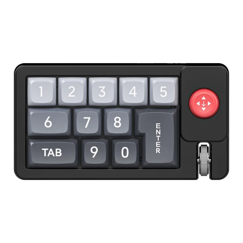 K810 Mini Mechanical Keyboard Wired Keypad 12 Keys Macro Definition Customized Keypad RGB Numeric Keypads