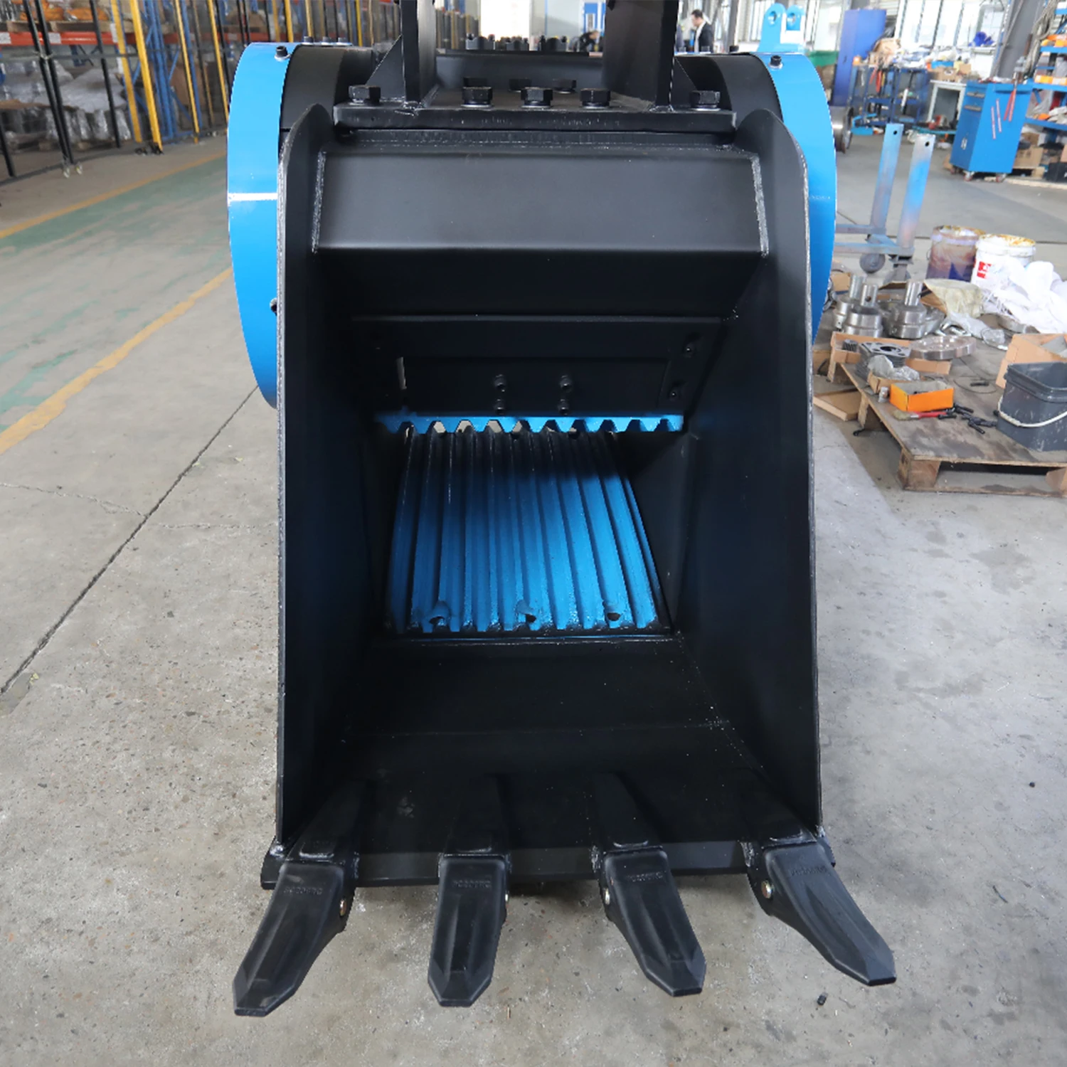 YC-40 Produto Disponível Britagem no Local Eficiente e Resistente ao Desgaste Britador Hidráulico para Acessórios de Escavadeira