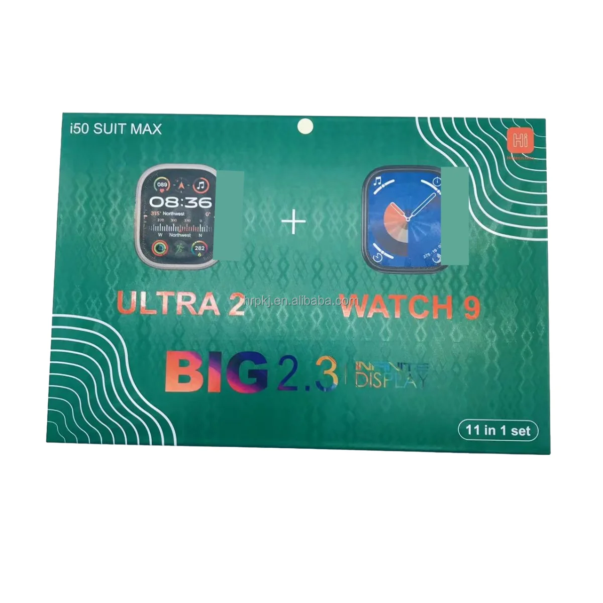 2023 New I50 Suit Max Smart Watch 11in1 Dual Watch Bluetooth Call