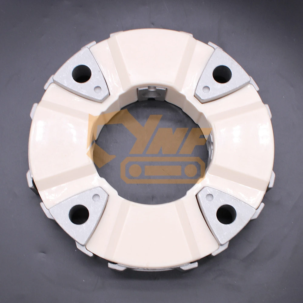 YNF Excavator Engine Hydraulic Pump Coupling 160K DFJ-160K 165K DFJ-165K Flexible Connecting Glue Construction Machinery Parts
