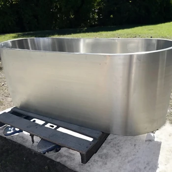 Factory Customize 304 stainless steel Bathtub Cold Plunge Tub for Ice Bath