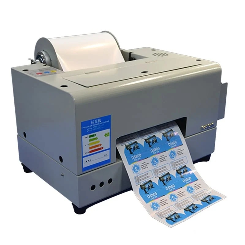 Digital Label Printer 210mm Inkjet Color A4 Label Sticker Printing Machine