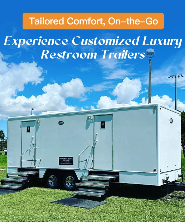 Mobile Toilets Customized Outdoor Portable Toilet And Shower Portable