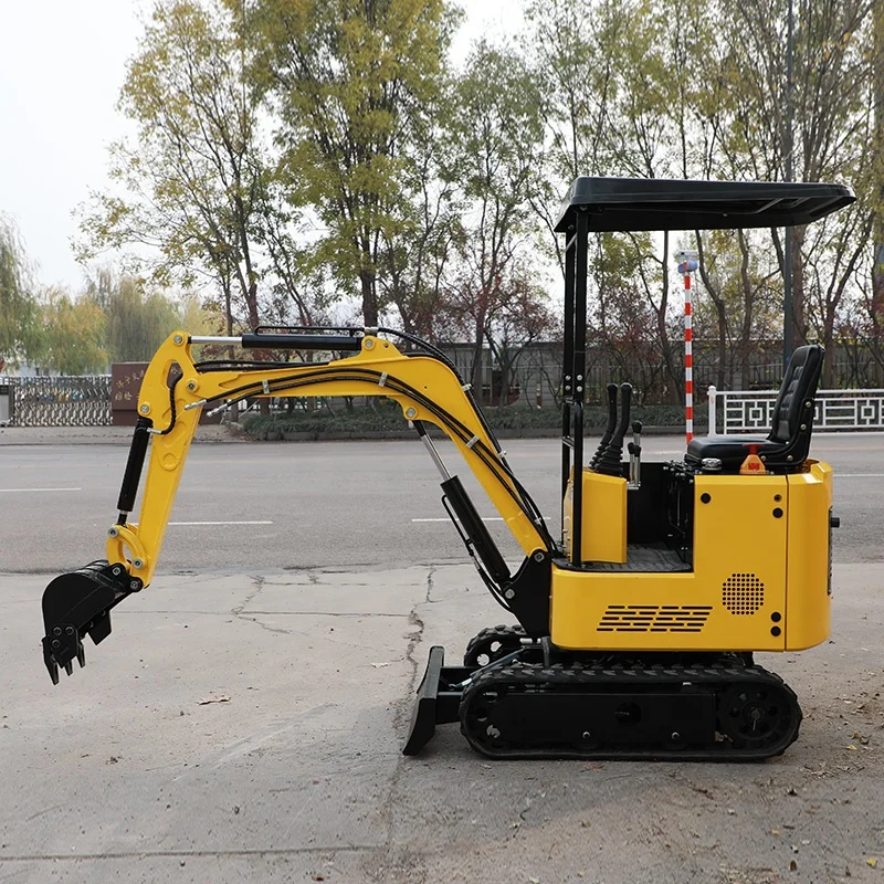 SAAO 1 Ton Minibagger Crawler Mini Excavadora Escavator Pelle Digger Mini Excavator
