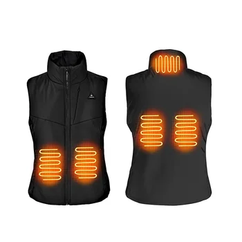 Outdoor Work Wear Fisherman Man With Battery Pack USB Battery Electric Heated Vest  Men For