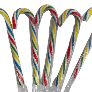 Wholesale Beautifully Packaged Holiday Fruit Flavored Cane Candies for Daily Display
