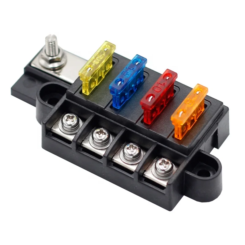 firebox used　美品　軍幕 Marine Motorcycle LED Warning Light Auto Blade Fuse Box