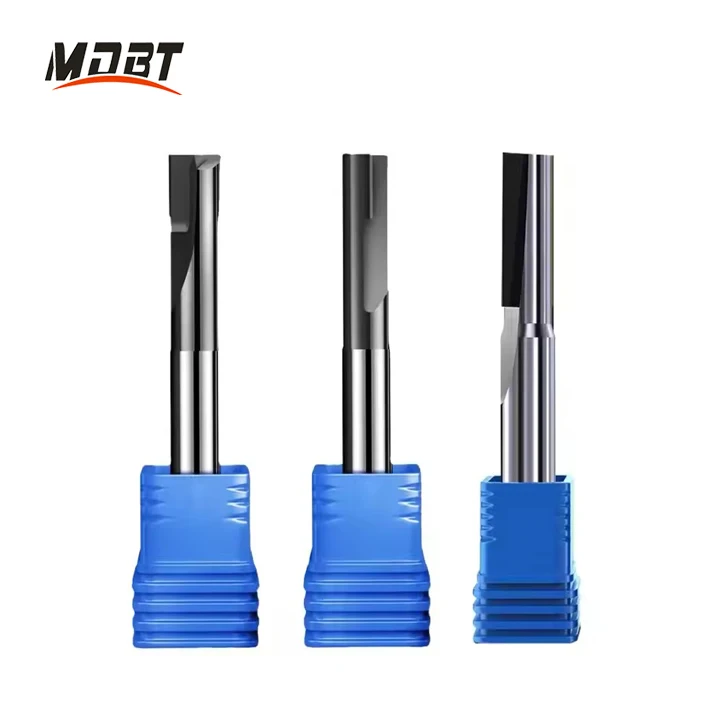 MDBT PCD Diamond Milling Cutter for Ceramic Copper Aluminum Acrylic High-gloss Cutting Tools Carbon Fiber Silicon
