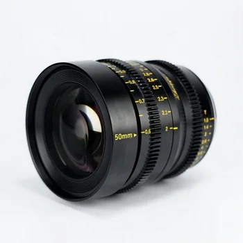 Surprising Price for September Procurement Festival Standard Prime 50mmT1.0 M43 Series Fixed-focus Cinema lens