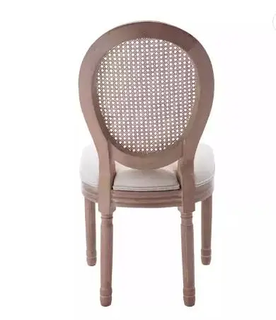 Modern Armrest Dining Chairs for Breakfast bar Coffee Shops Cafeteria Wood Leg Catering Cafe Chairs details